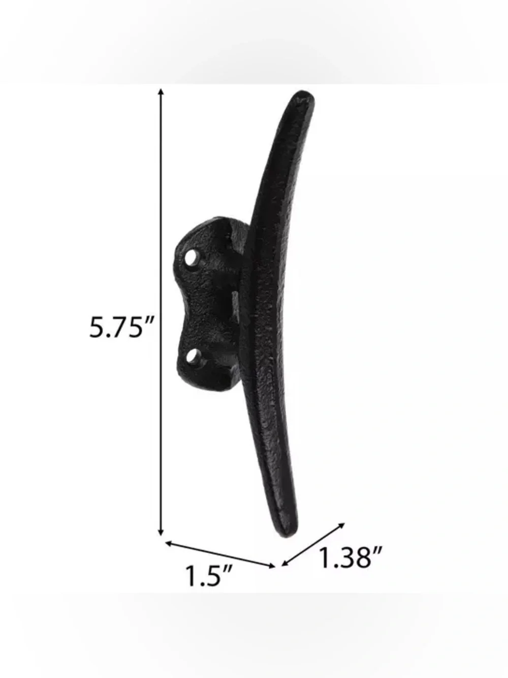 (3) Double Metal Wall Hook